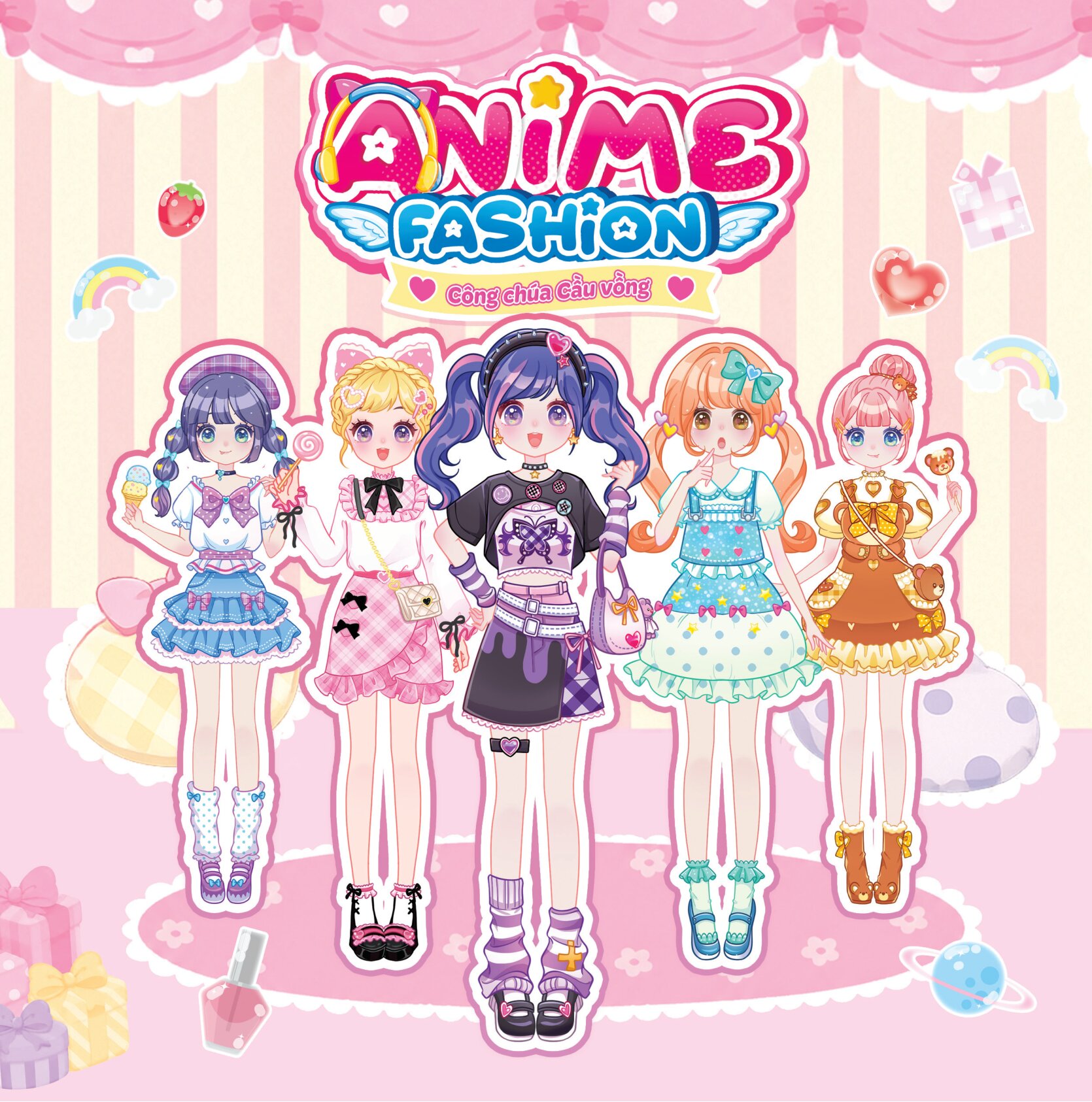 Anime Fashion - Công Chúa Cầu Vồng - Ảnh 2