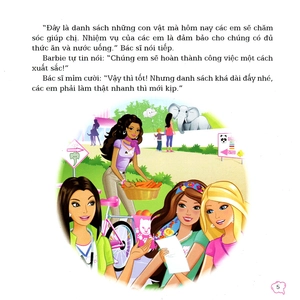 barbie - một ngày ở sở thú, những nàng hoạt náo viên xinh đẹp - Ảnh 6