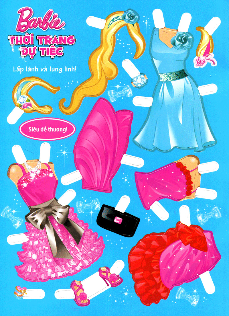 barbie thiết kế thời trang - thời trang dự tiệc - Ảnh 7