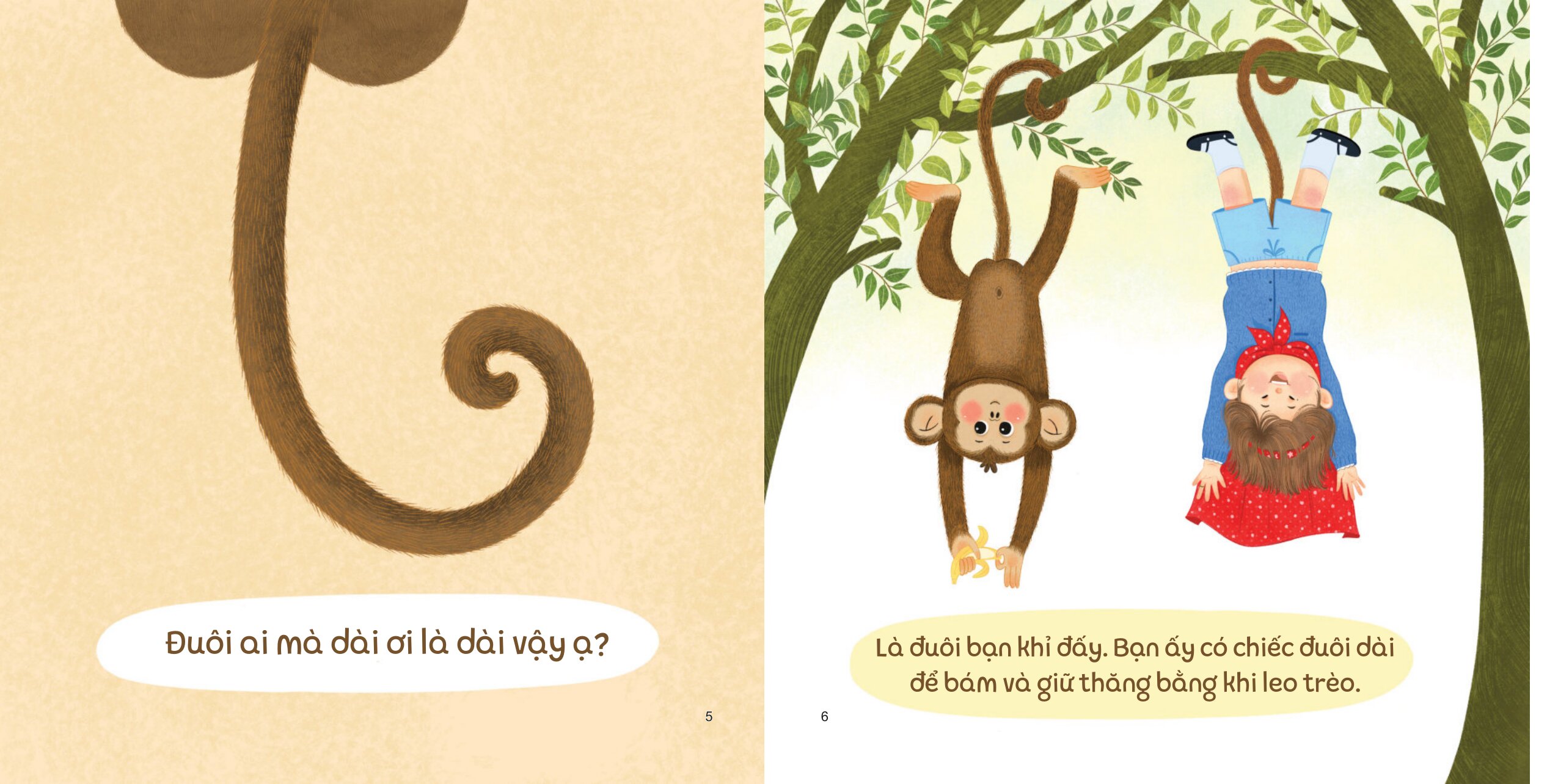 Bé Thông Minh - Bé Con Ham Hỏi - Khăn Đỏ Và Chiếc Đuôi Tinh Nghịch - Bìa Cứng - Ảnh 4