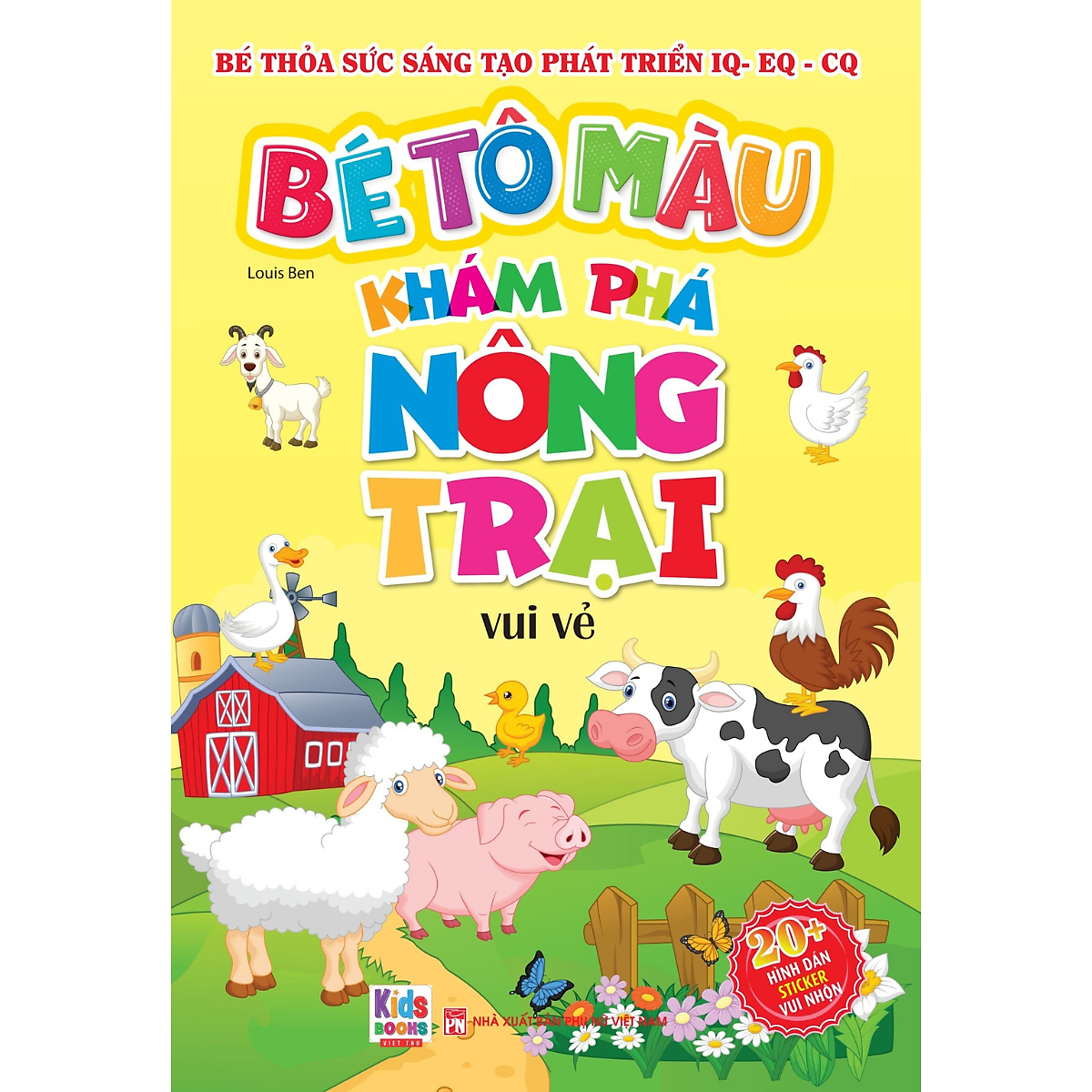 bé tô màu - khám phá nông trại vui vẻ - Ảnh 2