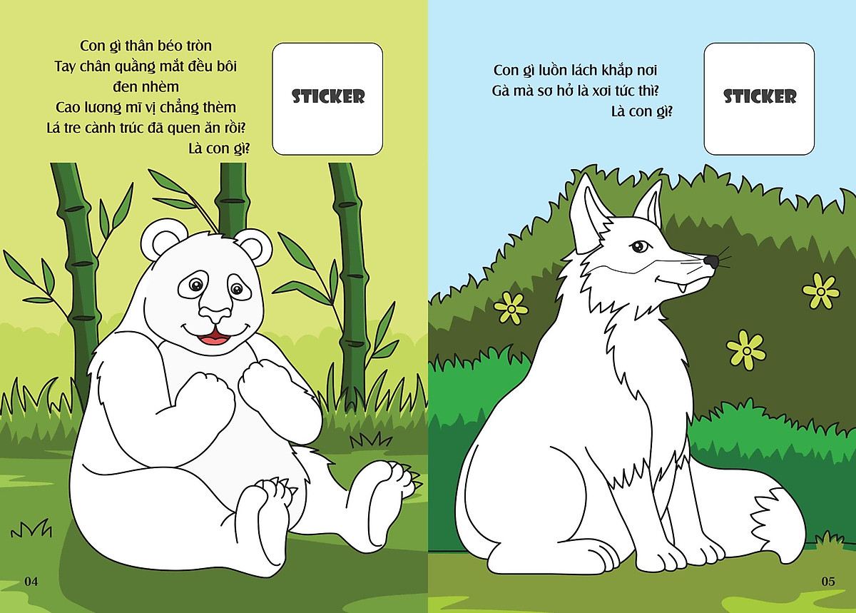 bé tô màu - khám phá rừng xanh hùng vĩ - Ảnh 4