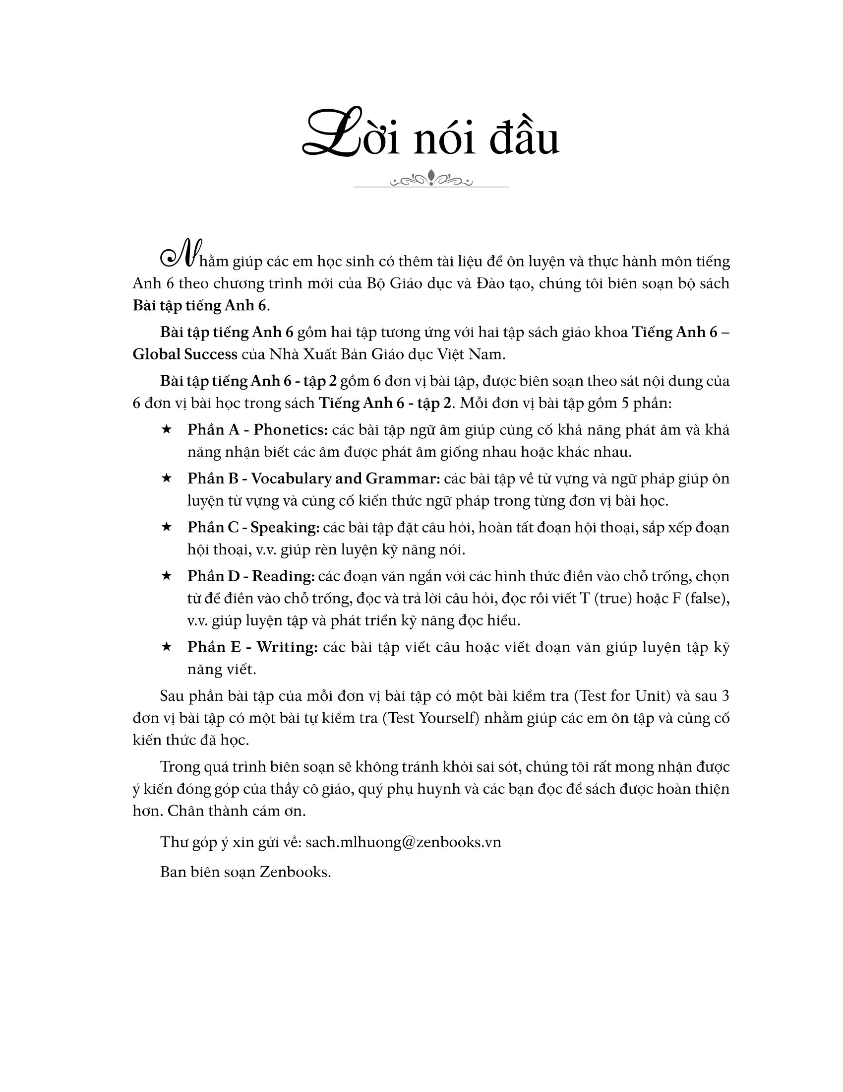 bộ bài tập tiếng anh lớp 6 tập 2 (có đáp án) - dùng kèm sgk global success - Ảnh 4