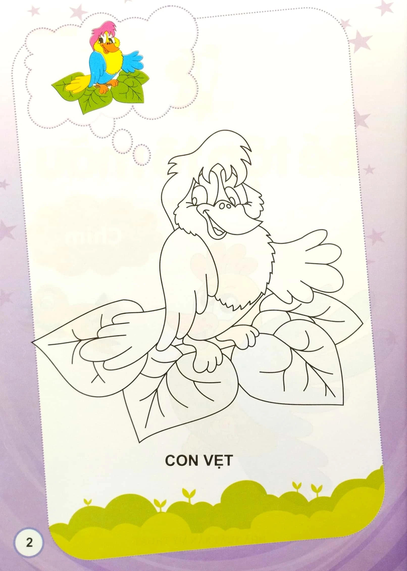 Bộ Bé Tập Tô Màu - Chim (Tái Bản 2026) - Ảnh 2