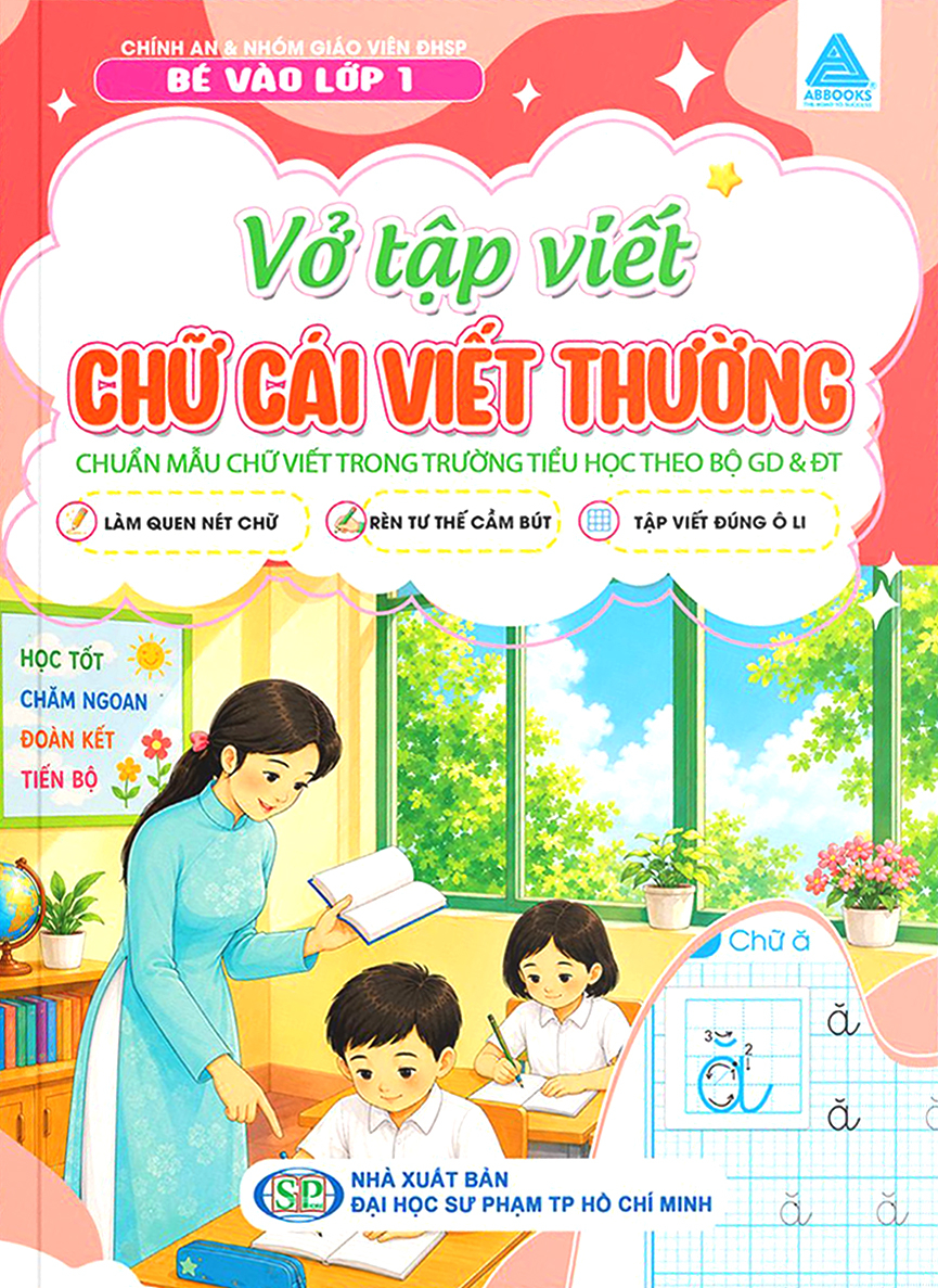 Bộ Bé Vào Lớp 1 - Vở Tập Viết - Chữ Cái Viết Thường - Ảnh 2