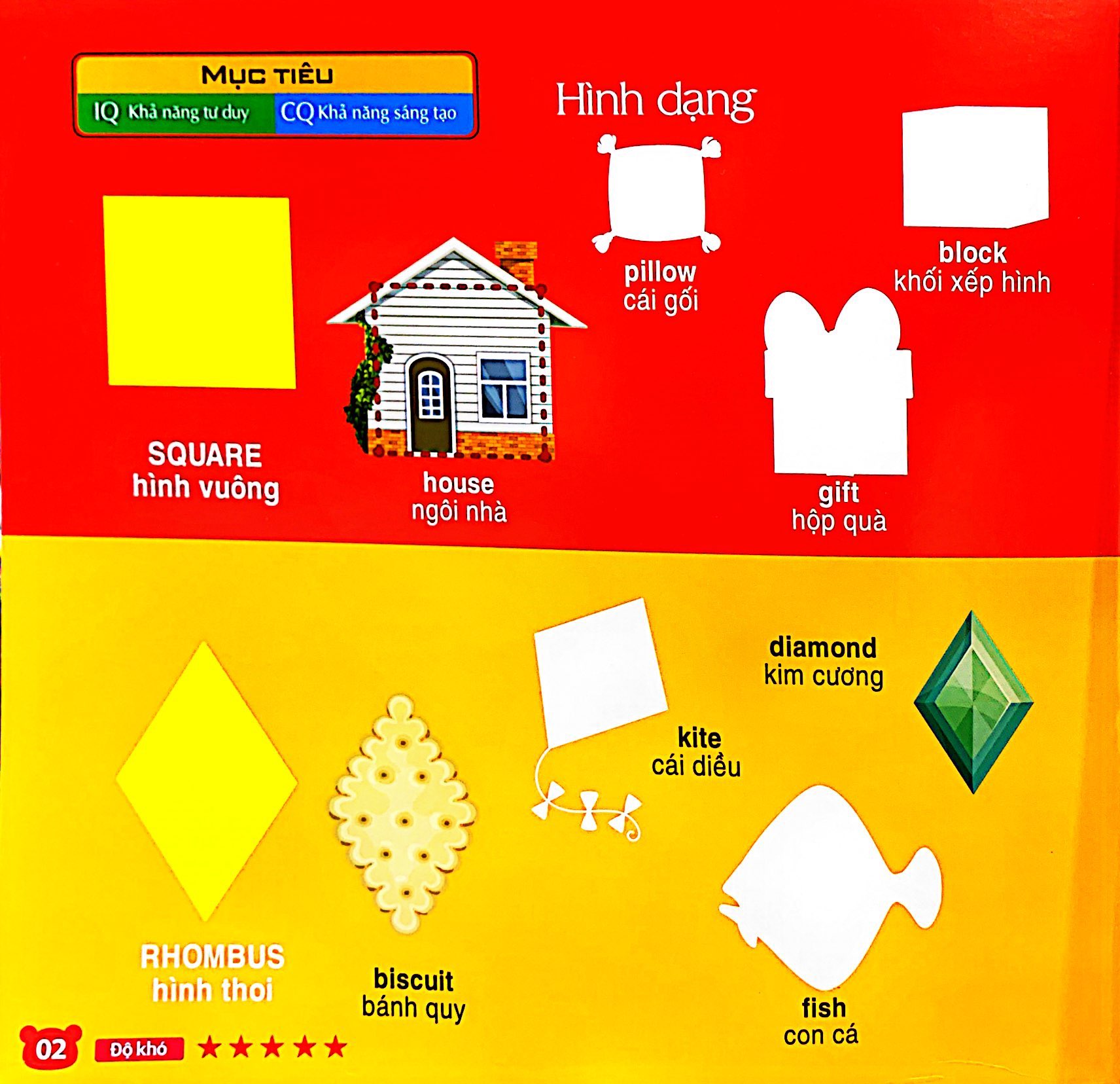 Bộ Bộ Sưu Tập 200 Sticker - Số Đếm, Hình Dạng , Màu Sắc (Tái Bản 2022) - Ảnh 5