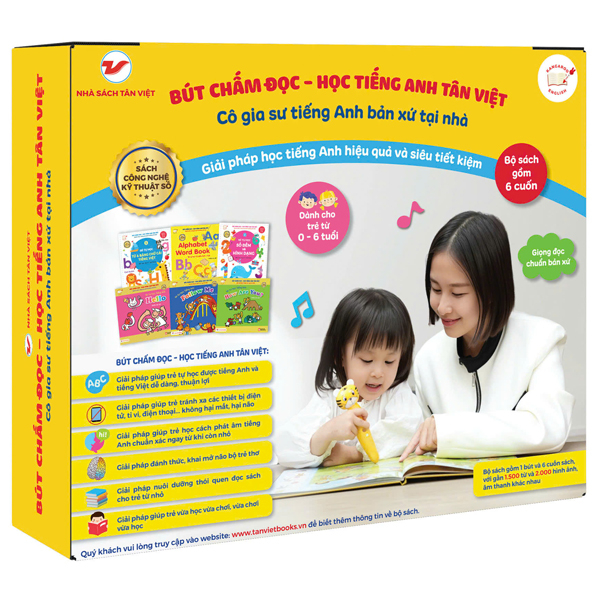 Bộ Bút Chấm Đọc-Học Tiếng Anh - Đánh Thức Năng Lực Phi Thường Từ Trẻ Thơ - Bút Hình Hổ (Dành Cho Trẻ Từ 0 Đến 10 Tuổi) - Tặng Kèm Sách Playtime In English - Level 3 - Happy Snowman - Người Tuyết Hạnh Phúc - Ảnh 27