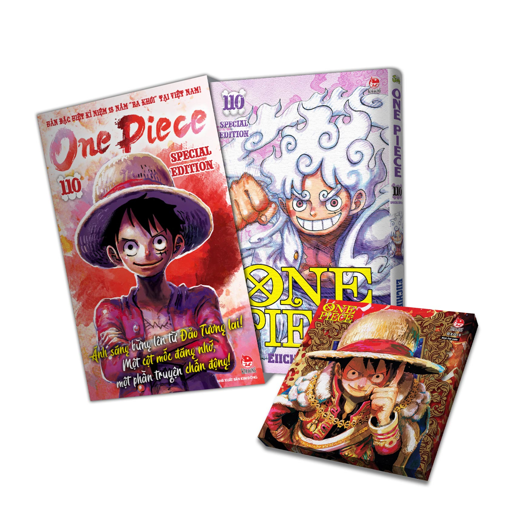 Bộ Combo Manga - One Piece - Tập 110 - “Làn Sóng Thời Đại” - Bản Bìa Áo + Bản Đặc Biệt (Bộ 2 Cuốn) - Tặng Kèm Special Cover + Tranh Canvas + Bổ Sung Trang Màu Từ Tạp Chí + Box Set + Poster - Ảnh 8