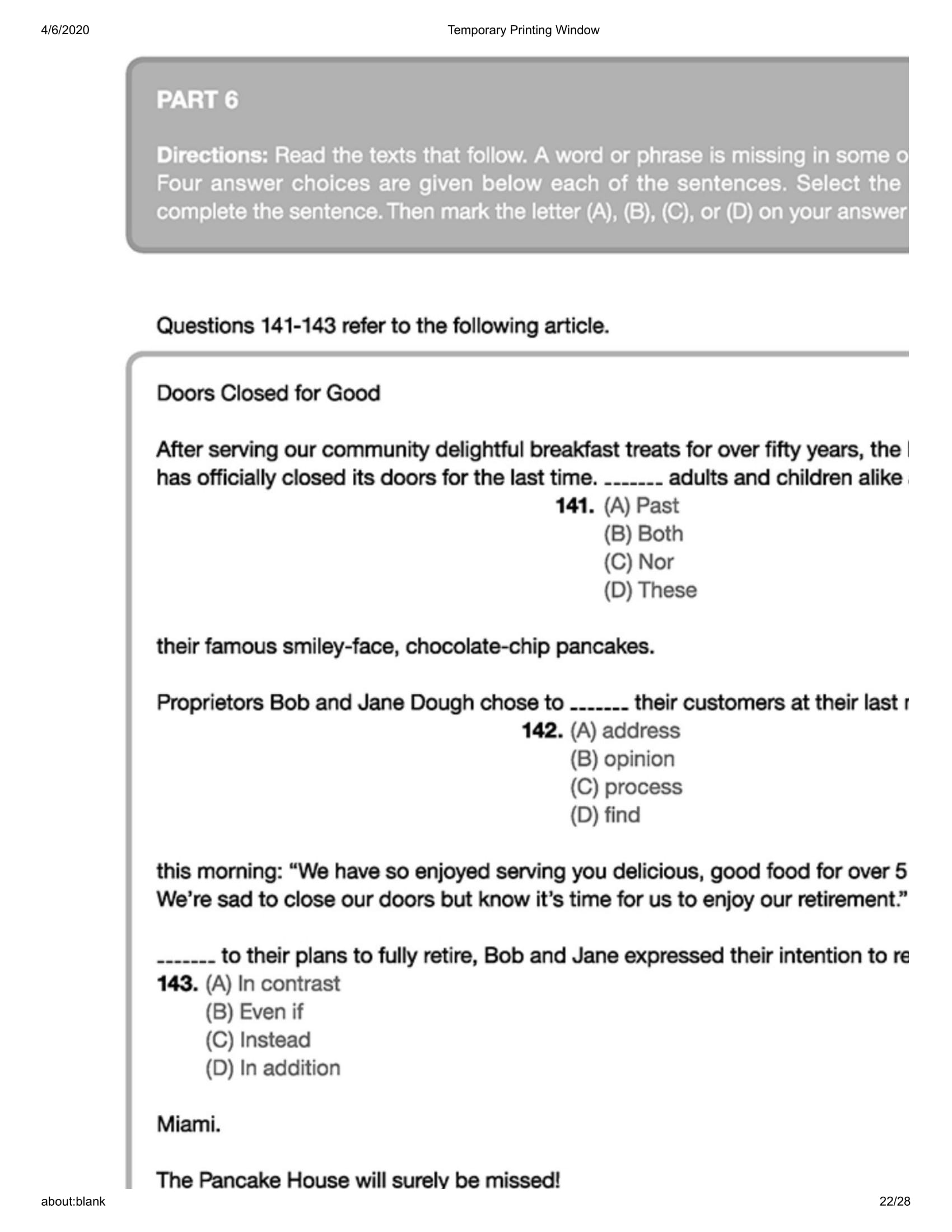 bộ comprehensive toeic training 1000 practice test items (vol 3) - kèm cd - Ảnh 23