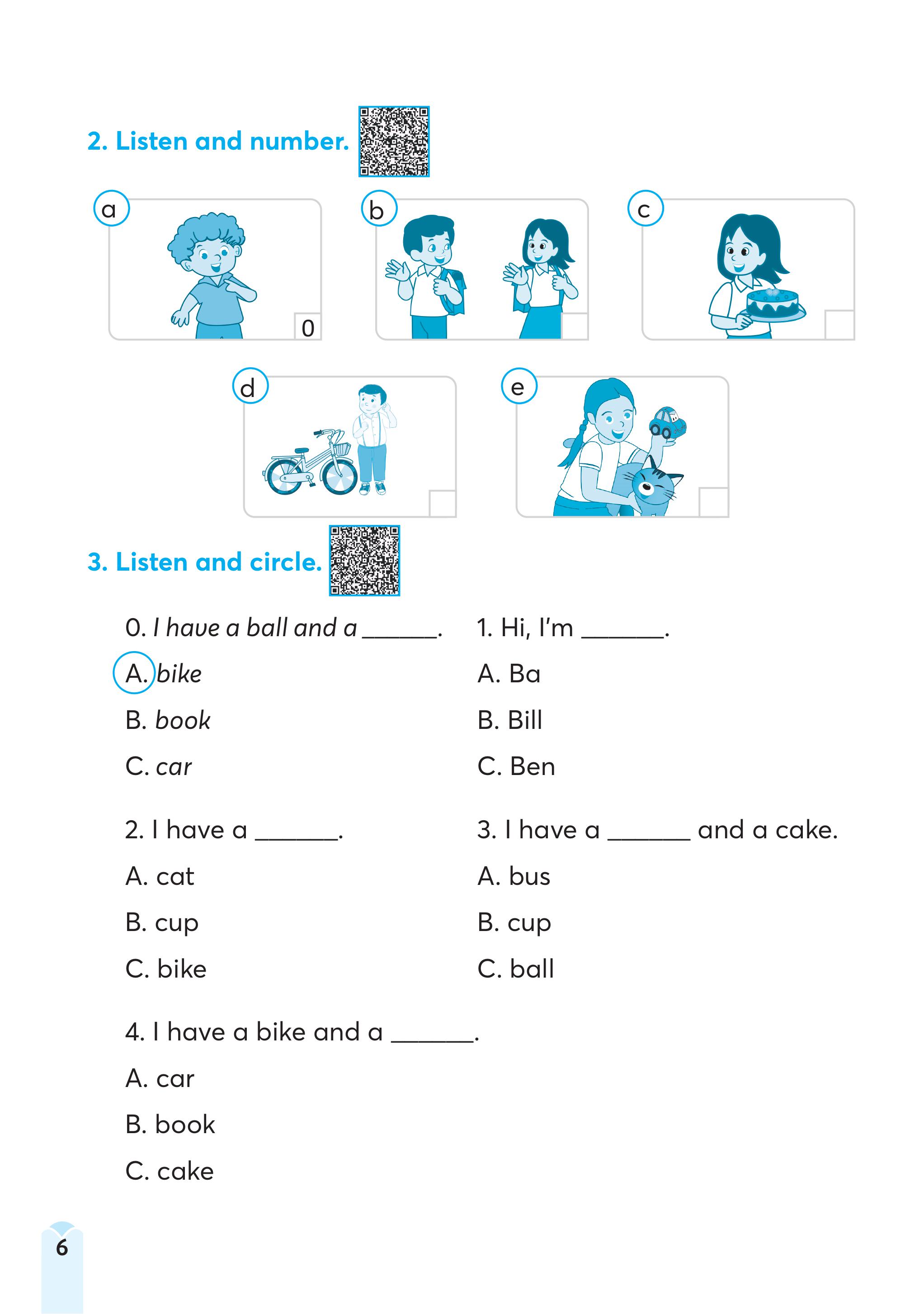 Bộ Đề Kiểm Tra, Đánh Giá Tiếng Anh 1 - Ảnh 6