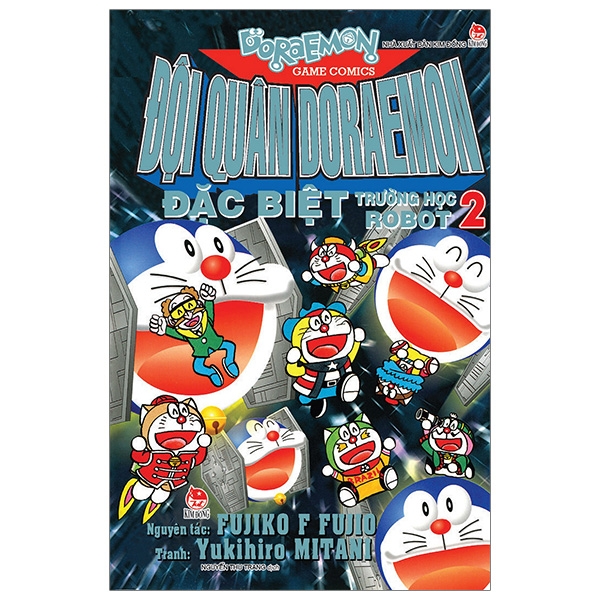 bộ đội quân doraemon đặc biệt - trường học robot - tập 2 (tái bản 2023)