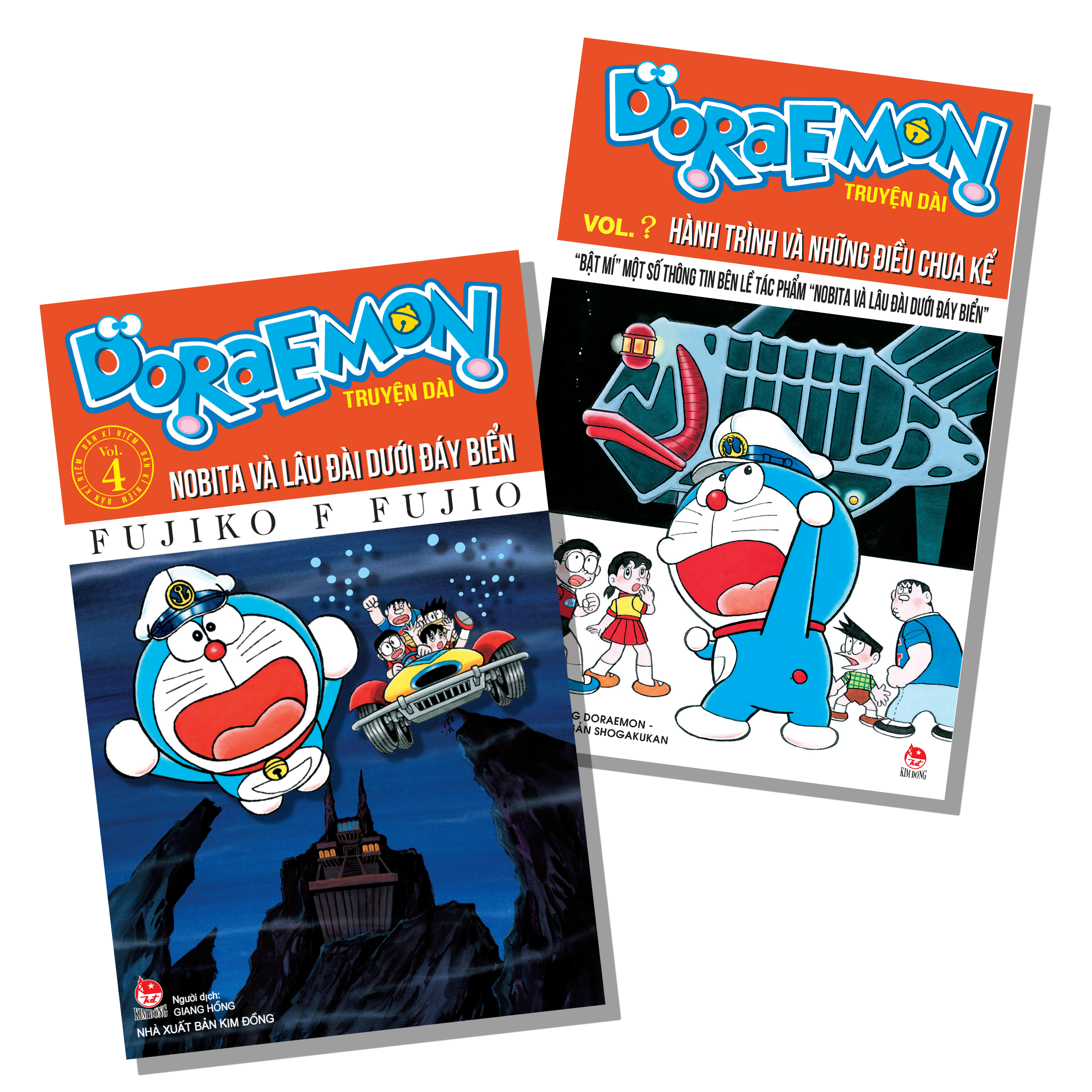 Bộ Doraemon - Truyện Dài - Tập 4 - Nobita Và Lâu Đài Dưới Đáy Biển - Bản Kỉ Niệm - Tặng Kèm Booklet - Ảnh 2