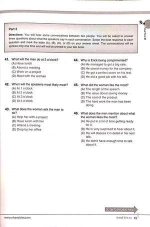 bộ economy toeic lc1000 vol 2 (kèm cd) - Ảnh 8