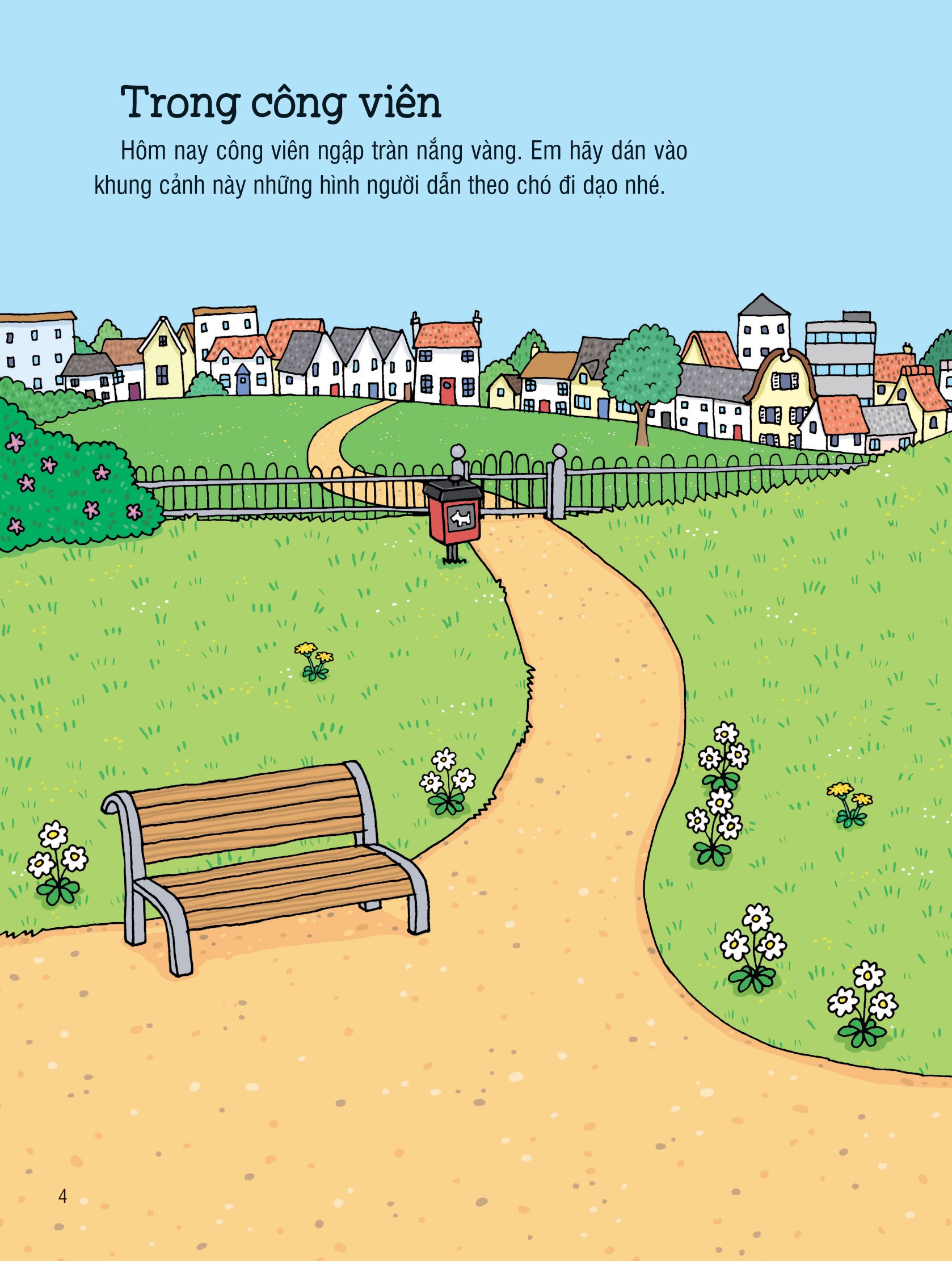 Bộ First Sticker Book - Sách Dán Hình Đầu Đời Cho Bé - Thú Cưng - Ảnh 4