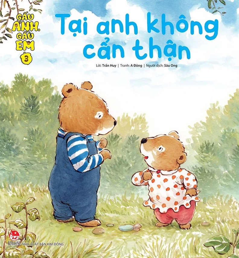 bộ gấu anh - gấu em - tập 3 - tại anh không cẩn thận - Ảnh 2