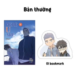 bộ here u are - tập 6 - tặng kèm bookmark bế hình nhân vật - Ảnh 2