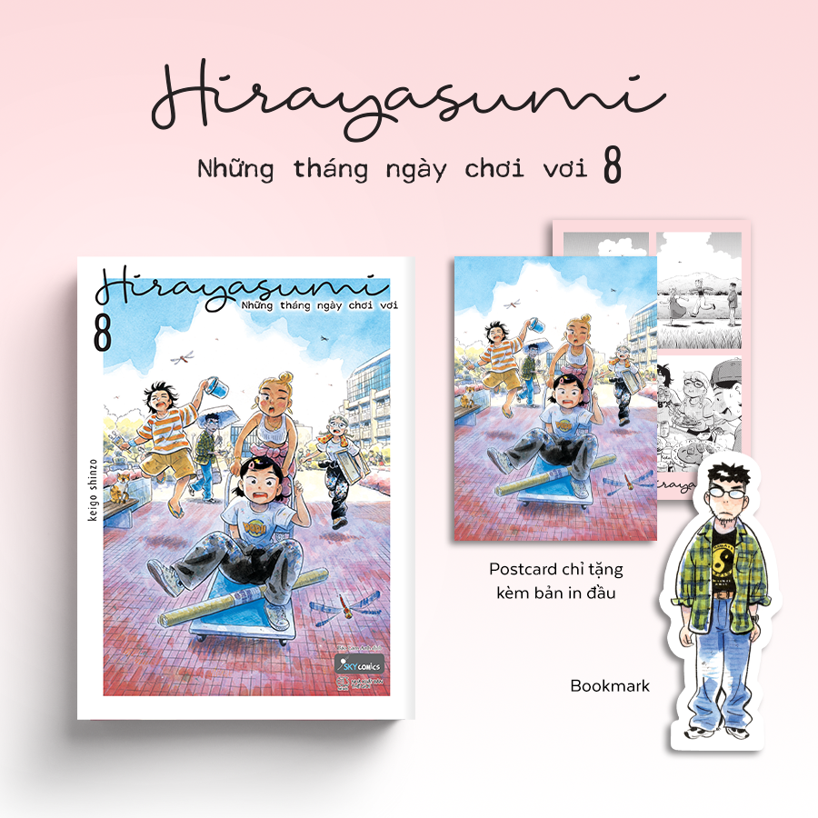 Bộ Hirayasumi - Những Tháng Ngày Chơi Vơi - Tập 8 - Tặng Kèm Bookmark Nhân Vật + Postcard Bồi Cứng - Ảnh 2