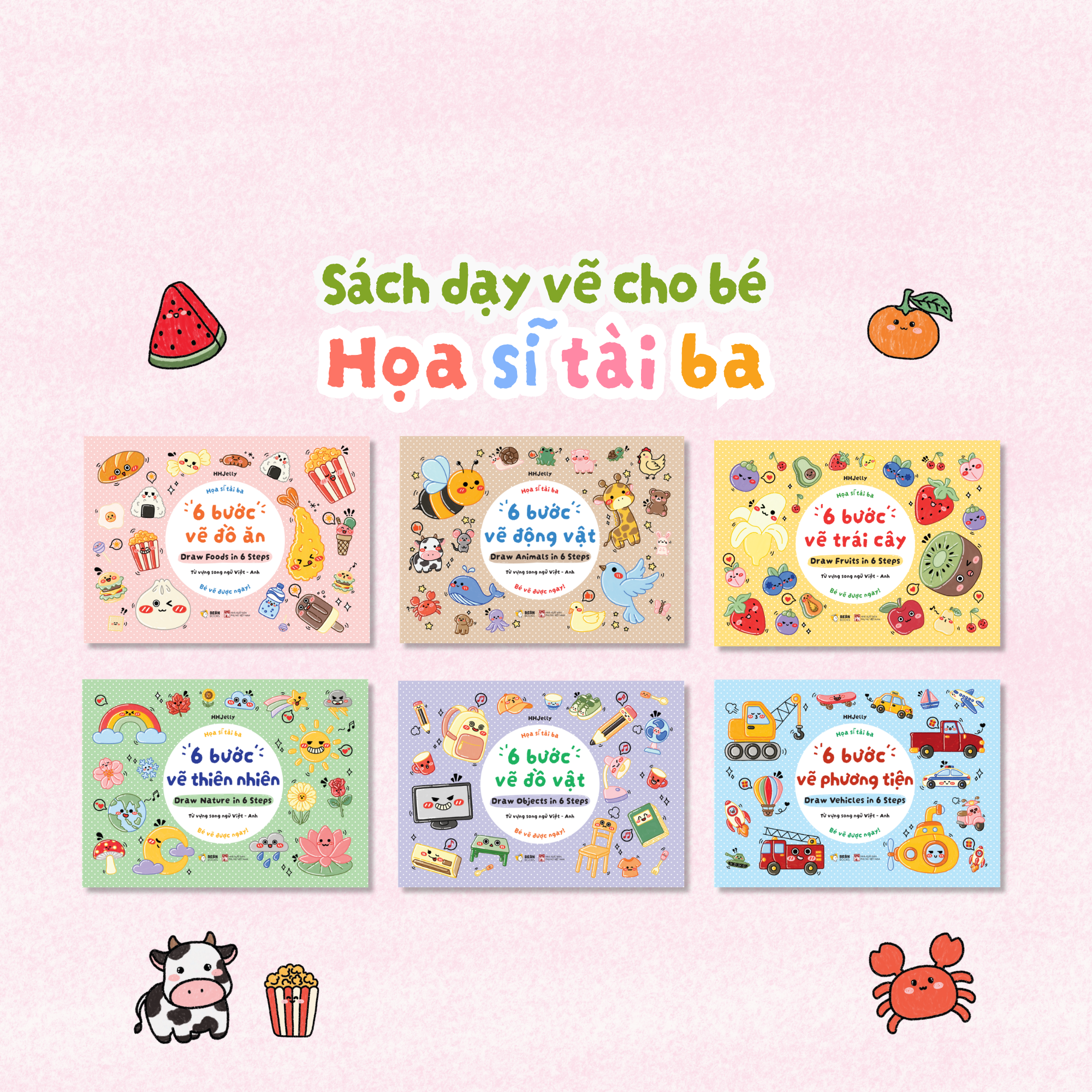 Bộ Họa Sĩ Tài Ba - 6 Bước Vẽ Đồ Ăn - Ảnh 5