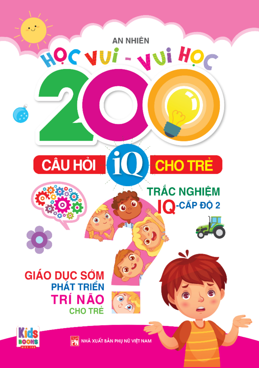 bộ học vui-vui học - 200 câu hỏi iq cho trẻ - trắc nghiệm iq - cấp độ 2 - Ảnh 2