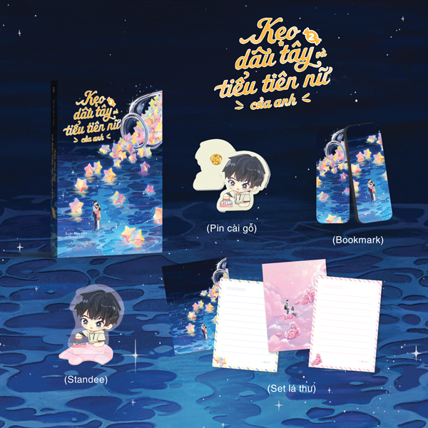 Bộ Kẹo Dâu Tây Và Tiểu Tiên Nữ Của Anh - Tập 2 - Bản Đặc Biệt - Tặng Kèm Bookmark Cán Màng Lụa Ánh Ngọc Trai + Set 2 Lá Thư + Standee + Pin Cài Gỗ