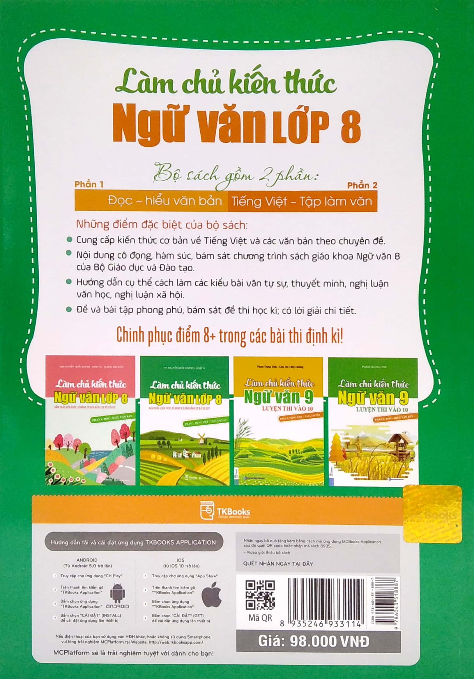 bộ làm chủ kiến thức ngữ văn lớp 8 - phần 2: tiếng việt - tập làm văn - Ảnh 6