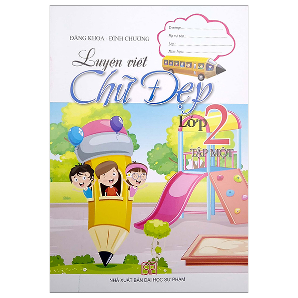 bộ luyện viết chữ đẹp lớp 2 - tập 1
