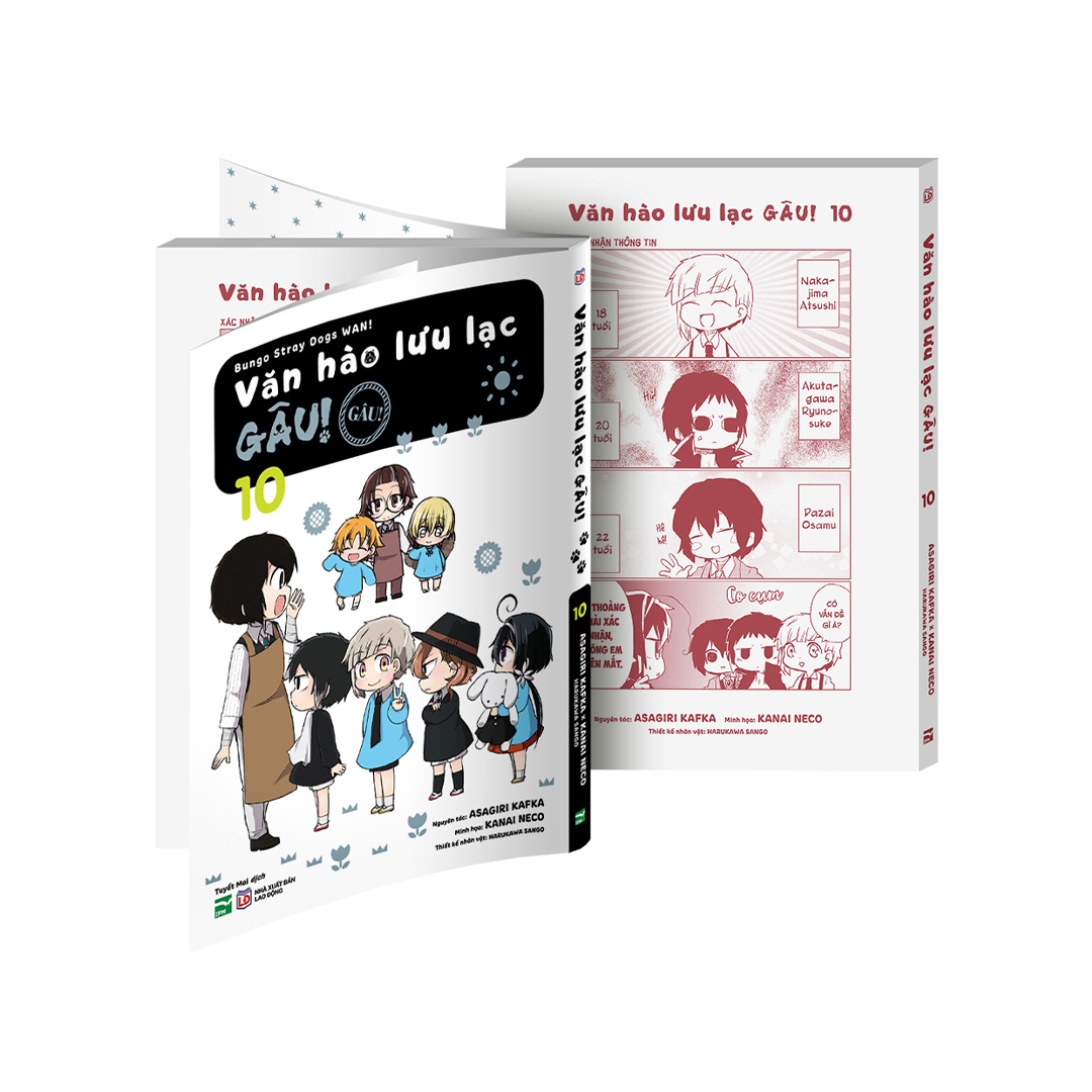 Bộ [Manga] Văn Hào Lưu Lạc - Gâu! - Tập 10 - Bản Đặc Biệt - Tặng Kèm Set Mini Standee Bập Bênh - Ảnh 4