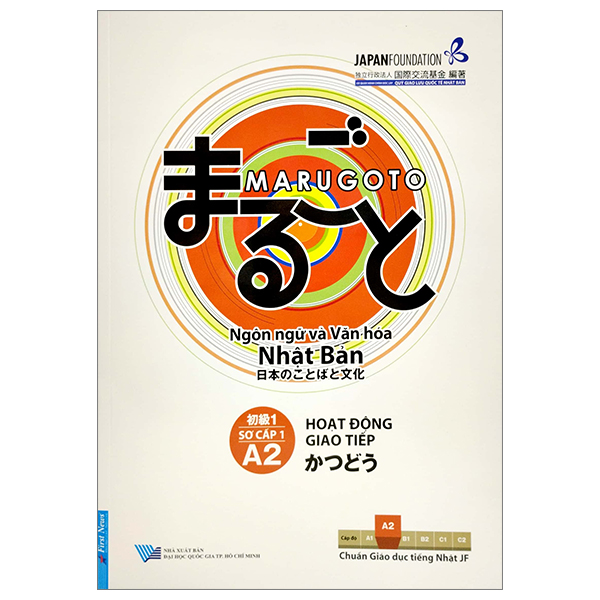 bộ marugoto - ngôn ngữ và văn hóa nhật bản - sơ cấp 1 - a2 - hoạt động giao tiếp (tái bản 2023)