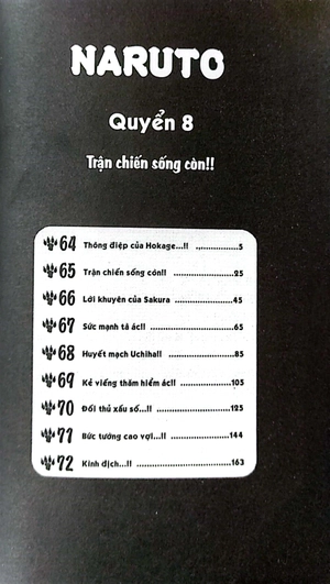 bộ naruto - tập 8 - trận chiến sống còn!! (tái bản 2022) - Ảnh 3