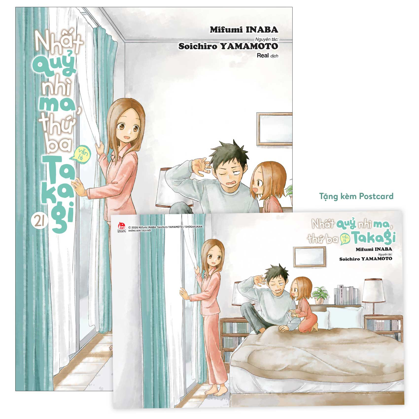 Bộ
Nhất Quỷ Nhì Ma, Thứ Ba (Vẫn Là) Takagi - Tập 21 - Tặng Kèm Postcard - Ảnh 2
