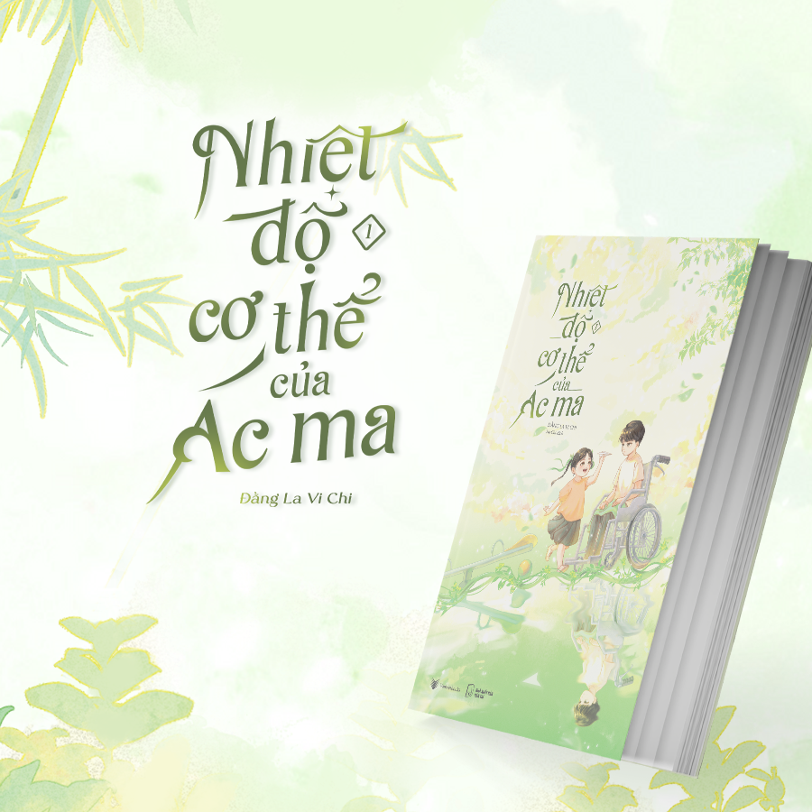Bộ Nhiệt Độ Cơ Thể Của Ác Ma - Tập 1 - Bản Đặc Biệt - Tặng Kèm Bookmark + Tờ Gác Có Lời Nhắn Và Chữ Ký Của Tác Giả + Khăn Lụa Xanh + Standee Mica + Card Trong Suốt + Bùa Bình An - Ảnh 4