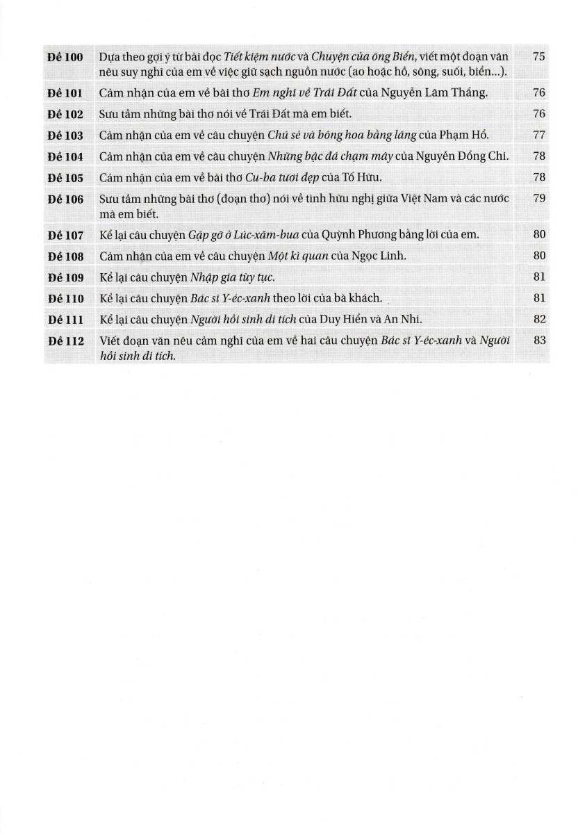 Bộ Những Bài Làm Văn Mẫu 3 - Tập 2 (Cánh Diều) - Ảnh 6