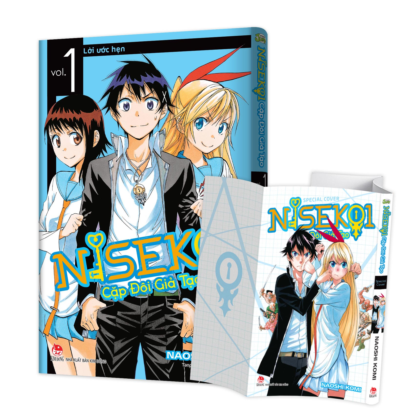 Bo
Nisekoi - Cap Doi Gia Tao - Tap 1 - Loi Uoc Hen - Tang Kem Special Cover - Ảnh 2