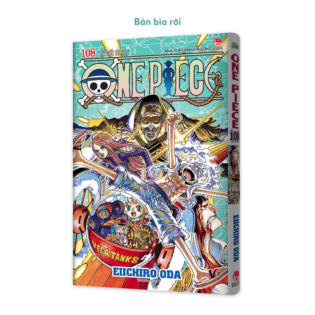 Bộ One Piece - Tập 108 - “Thà Chết Còn Hơn” - Bản Bìa Áo - Ảnh 2
