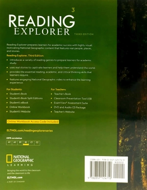 bộ reading explorer 3: student book and online workbook sticker - Ảnh 6