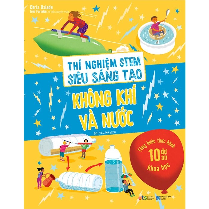 bộ sách thí nghiệm stem siêu sáng tạo (bộ 4 cuốn) - Ảnh 2
