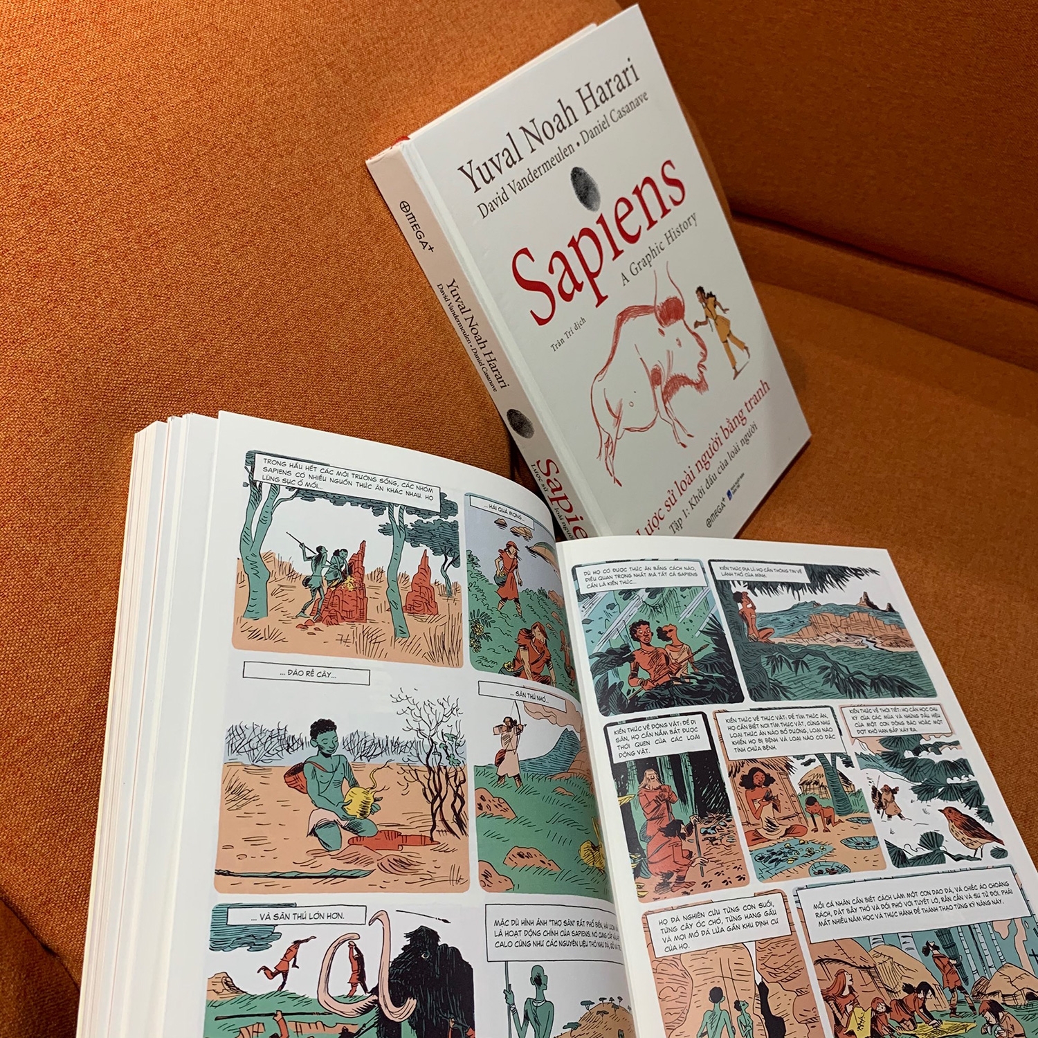 bộ sapiens - lược sử loài người bằng tranh - tập 1: khởi đầu của loài người - Ảnh 6