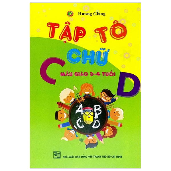 Bộ Tập Tô Chữ Mẫu Giáo 3 - 4 Tuổi