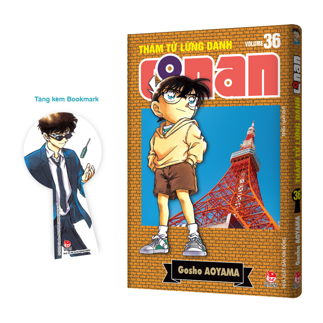 Bộ Thám Tử Lừng Danh Conan - Tập 36 - Bản Nâng Cấp - Tặng Kèm Bookmark - Ảnh 2