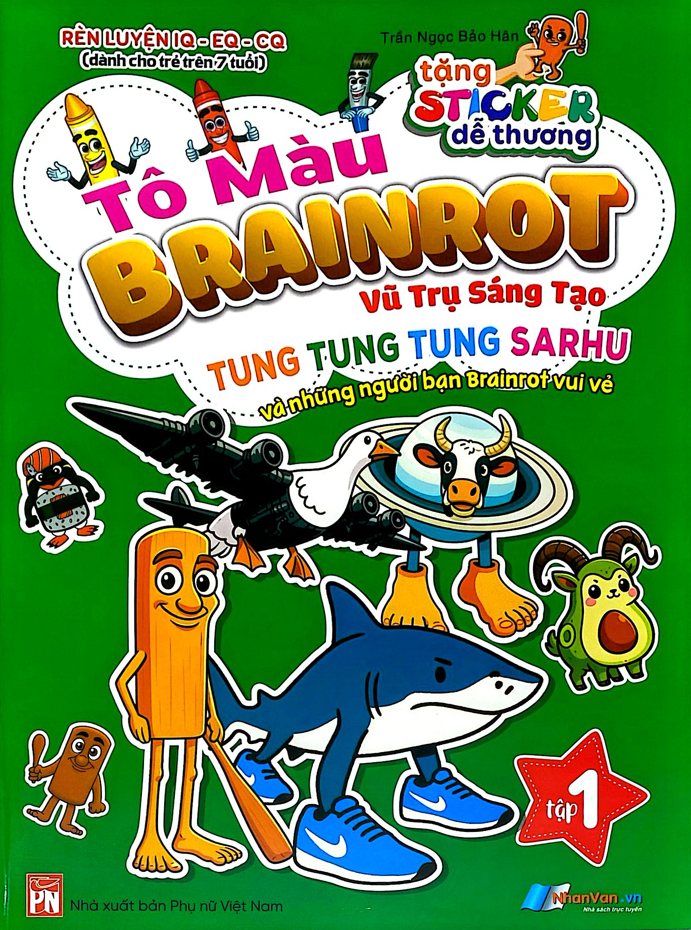 Bộ Tô Màu Brainrot - Vũ Trụ Sáng Tạo - Tập 1 - Ảnh 2
