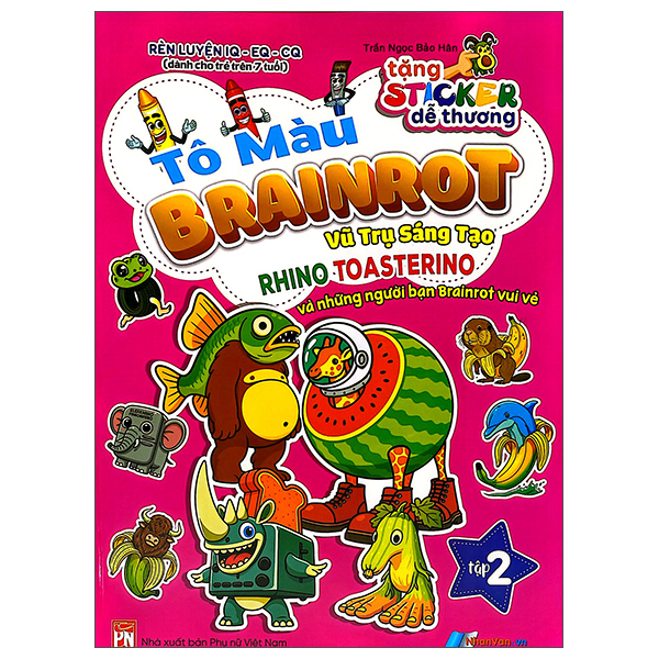 Bộ Tô Màu Brainrot - Vũ Trụ Sáng Tạo - Tập 2