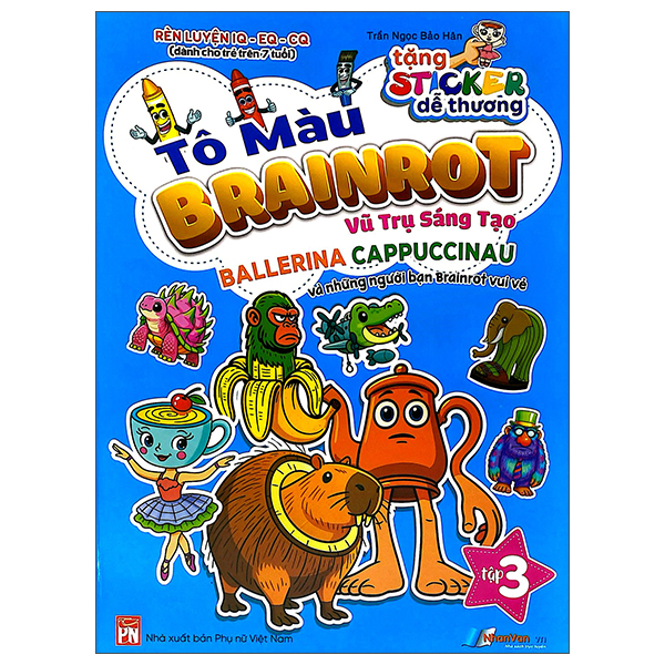Bộ Tô Màu Brainrot - Vũ Trụ Sáng Tạo - Tập 3