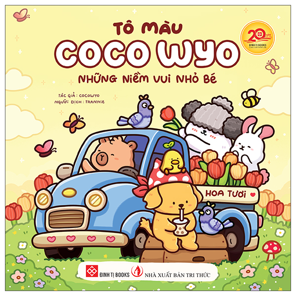Bộ Tô Màu Coco Wyo - Cho Kẹo Hay Bị Ghẹo - Ảnh 16