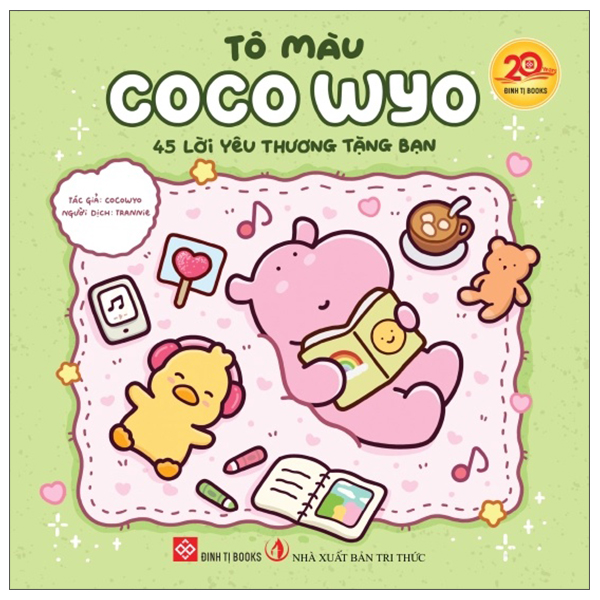 Bộ Tô Màu Coco Wyo - Cho Kẹo Hay Bị Ghẹo - Ảnh 17