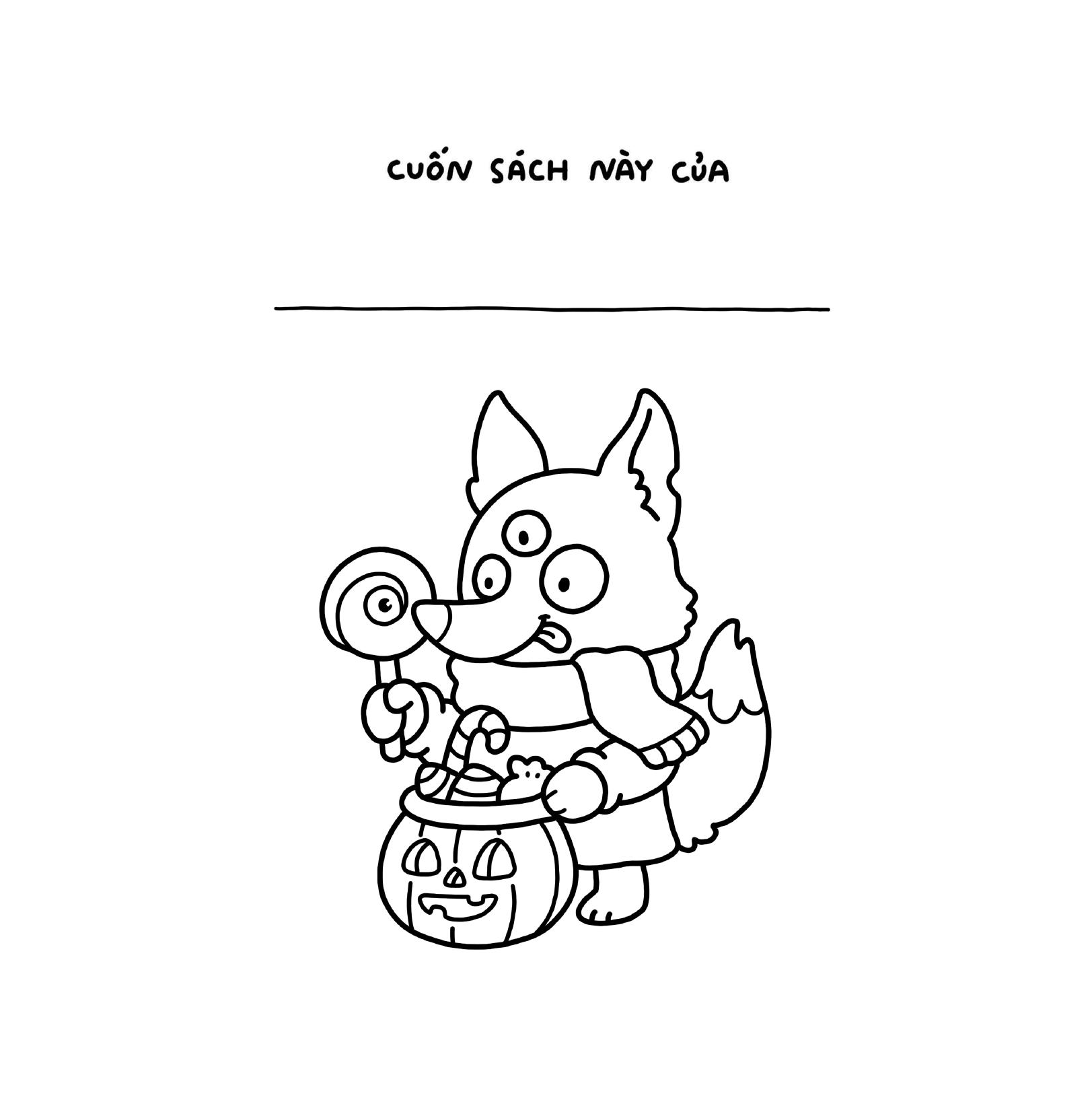 Bộ Tô Màu Coco Wyo - Cho Kẹo Hay Bị Ghẹo - Ảnh 3