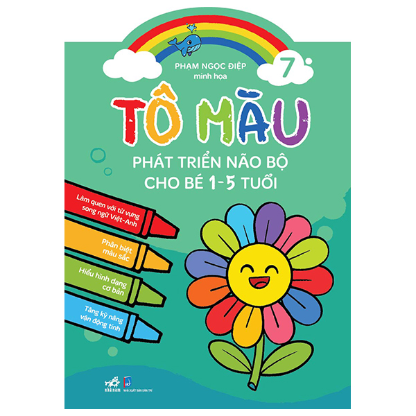 Bộ
Tô Màu Phát Triển Não Bộ Cho Bé 1-5 Tuổi - Tập 15 - Đại Dương Diệu Kỳ - Ảnh 18