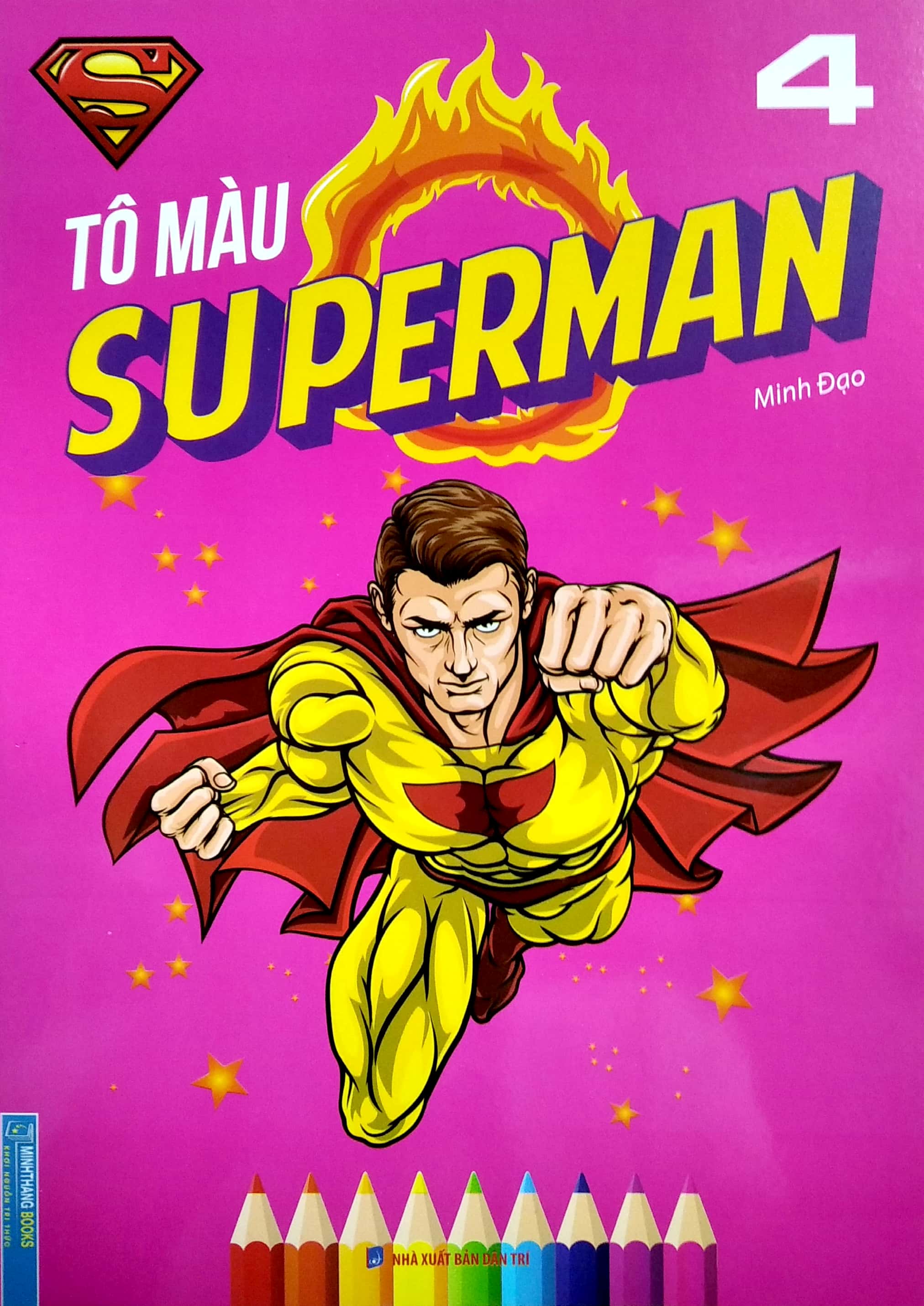 bộ tô màu superman - tập 4 - Ảnh 2
