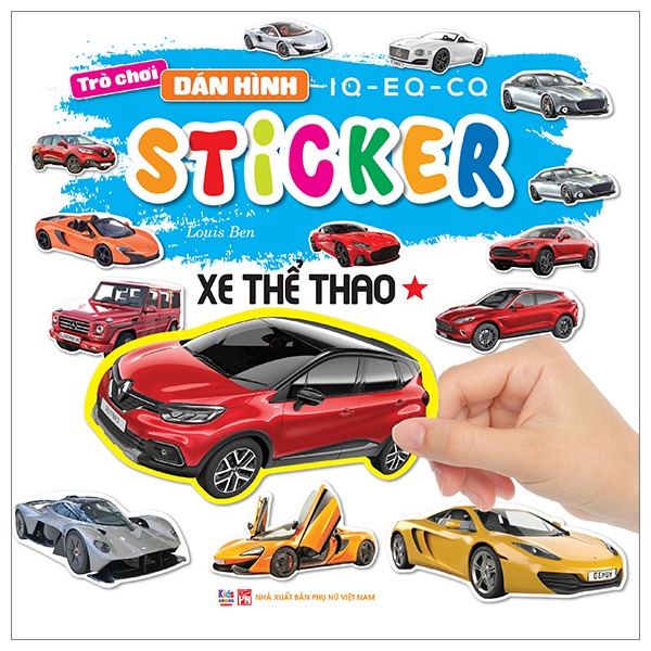 Bộ Trò Chơi Dán Hình IQ-EQ-CQ - Sticker - Xe Thông Dụng - Tập 2 - Ảnh 10