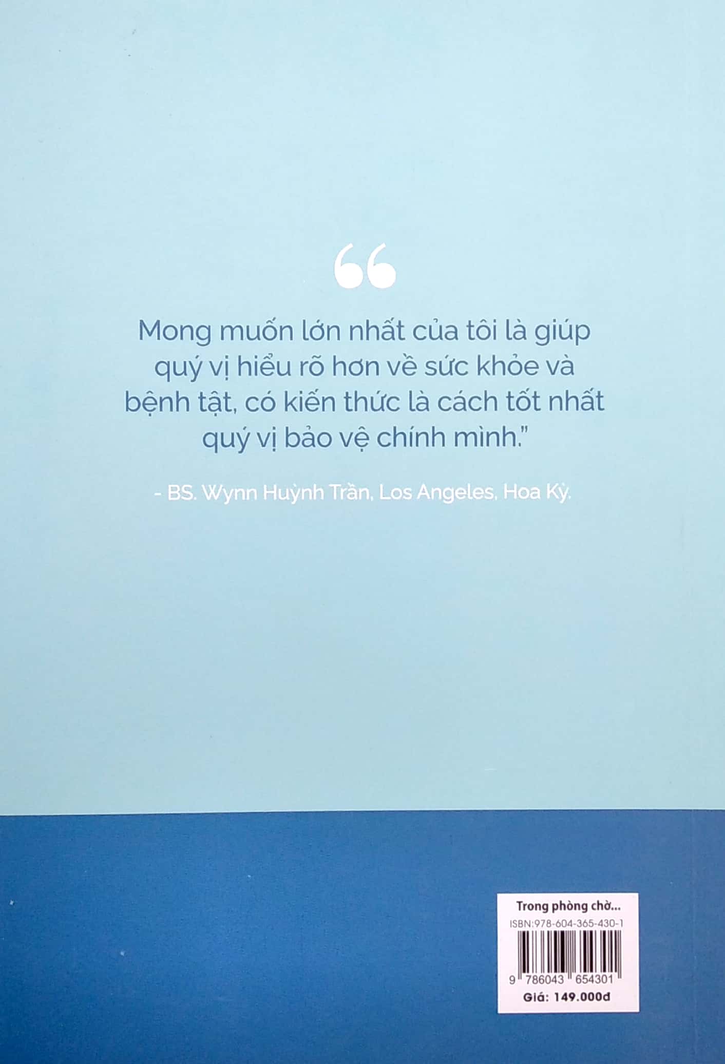 Bo
Trong Phong Cho Voi Bac Si Wynn (Tai Ban) (Mau Bia Giao Ngau Nhien) - Ảnh 7