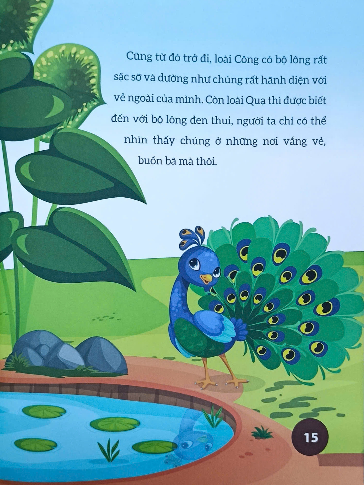 Bộ Truyện Dân Gian Việt Nam Dành Cho Bé Yêu - Công Và Quạ - Ảnh 8